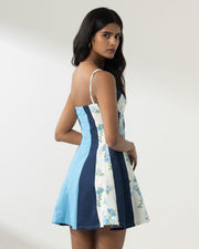 Panel Mini Dress